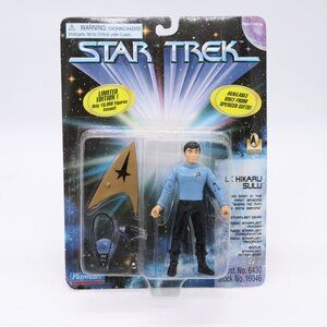 Star Trek LT. Hikaru Sulu Spencer Gifts Excl 4.5" Playmates 1996 Limited 10k - a